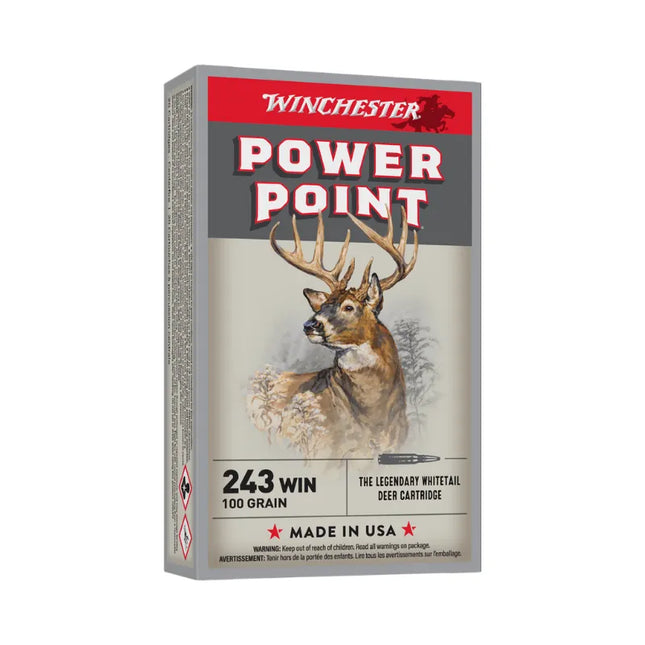 WINCHESTER AMMO 243 SX 100GR SP