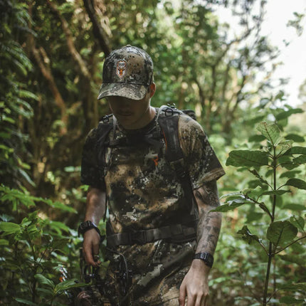 HUNTERS ELEMENT ECLIPSE TEE FOREST GREEN SZXL