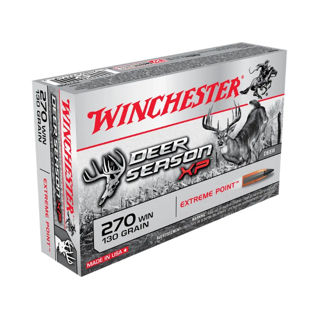 WINCHESTER AMMO 270 DEER SEASON 130GR XP