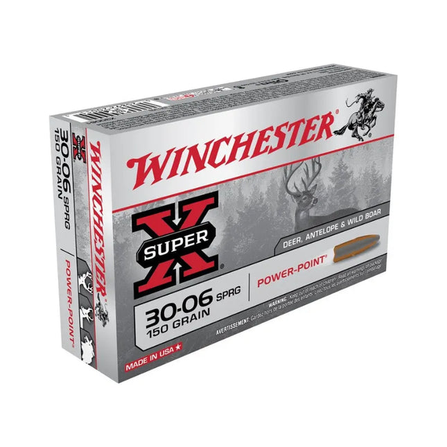 WINCHESTER AMMO 30-06 SX 150G PP