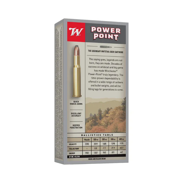 WINCHESTER AMMO 30-30WIN POWERPOINT 150GR PP 20RD PK