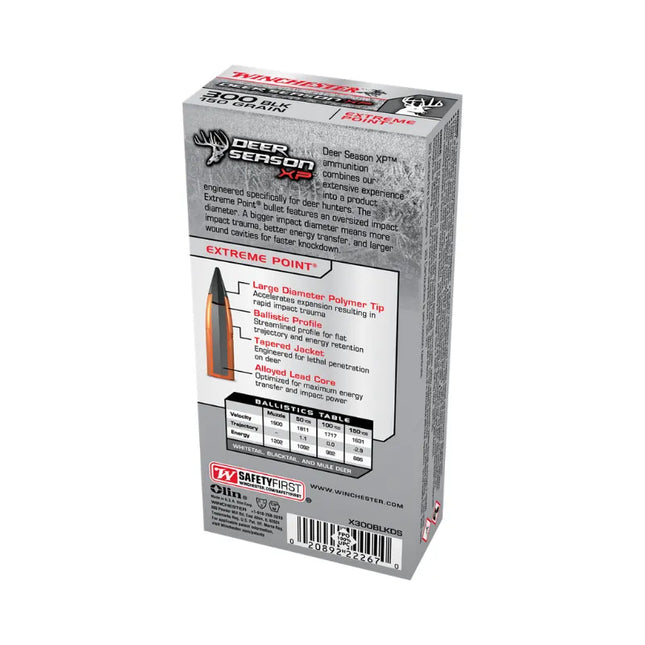 WINCHESTER AMMO 300 BLACK OUT 150GR XP DEER SEASON