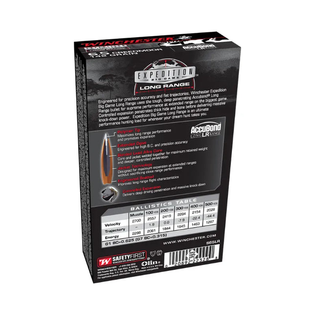WINCHESTER AMMO 6.5CM 142GR EXPIDITION BIG GAME