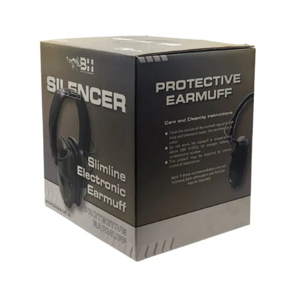BALLISTICS HARDWARE SILENCER SLIMLINE ELECTRONIC EARMUFFS GEN3 (22dB)
