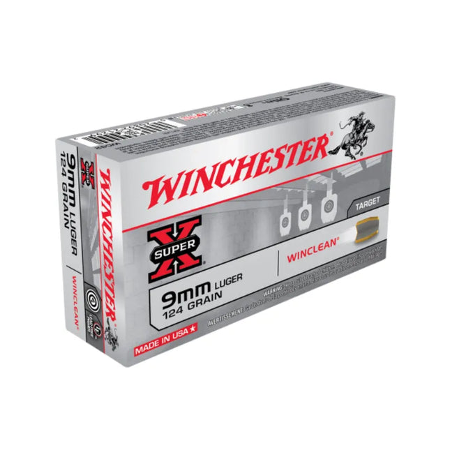 WINCHESTER 9MM WINCLEAN 124GR BEB