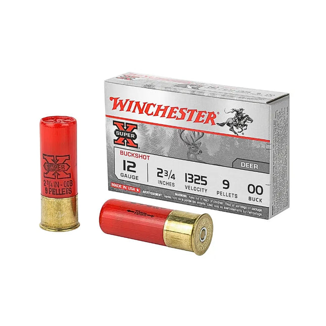 WINCHESTER AMMO 12G SX BUCKSHOT # 00SG