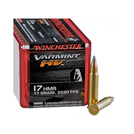 WINCHESTER AMMO 17 HMR VARM 17GR V- MAX