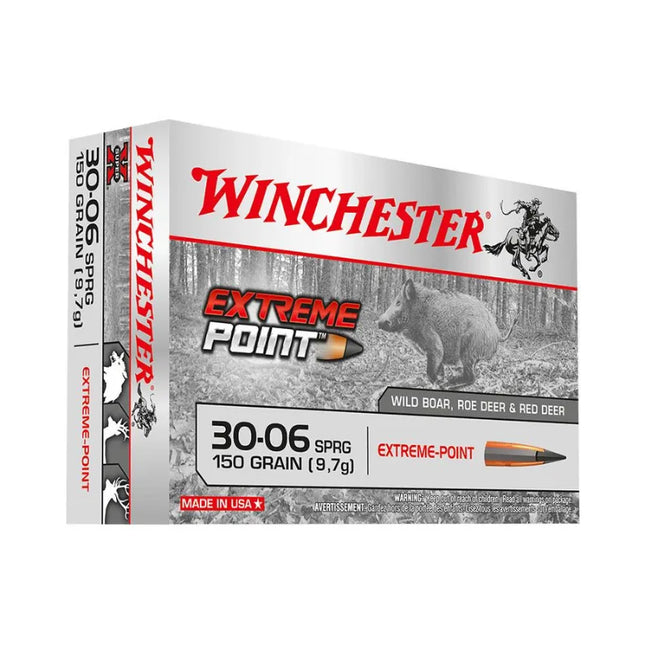 WINCHESTER AMMO 30-06 SPRG EXTREME POINT 150GR 20PK