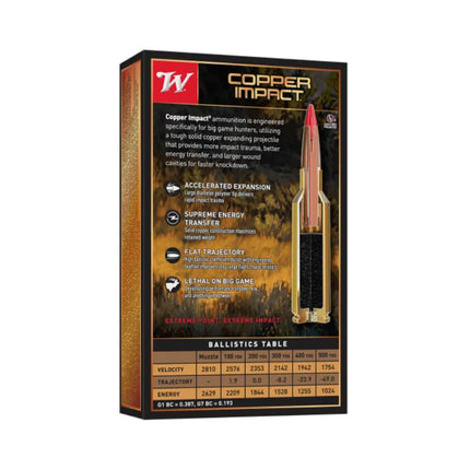 WINCHESTER AMMO 308 DEER SEASON 150G COPPER IMPACT