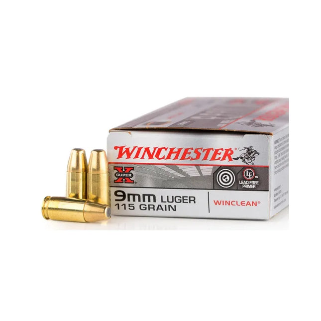 WINCHESTER AMMO WINCLEAN 9MM 115GR BEB