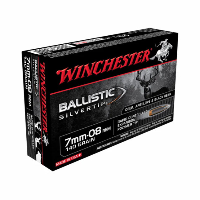 WINCHESTER AMMO BALLISTIC ST 7MM-08 140GR PT