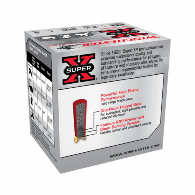 WINCHESTER AMMO SUPER X 28G 5 2-3/4 28GM (HIGH BRASS)