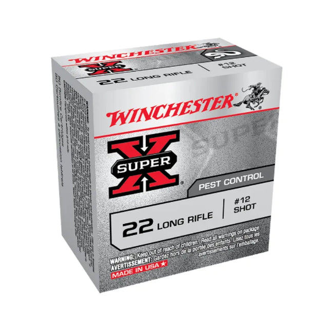 WINCHESTER AMMO 22LR SUPER X RAT SHOT #12 SHOT