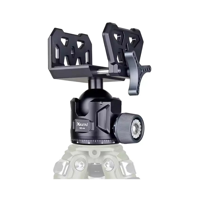 XILETU GD44 TRIPOD BALL HEAD WITH UNIVERAL GUN CLAMP