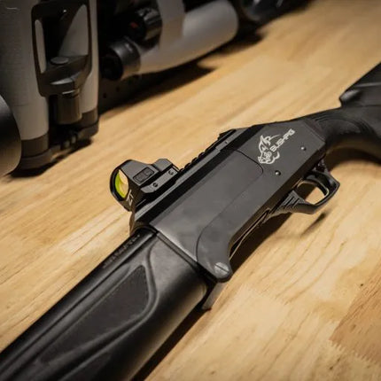 AXOR ARMS BUSHPIG BP28 12GA 28" LEVER RELEASE SHOTGUN 5+1 HEAVY DUTY CAVAS BAG