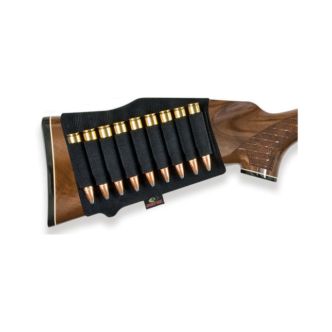 HUNTING ACCESSORIES - MOSSY OAK BUTTSTOCK RIFLE SHELL HOLDER BLACK Default Title Shoalhaven Shooting