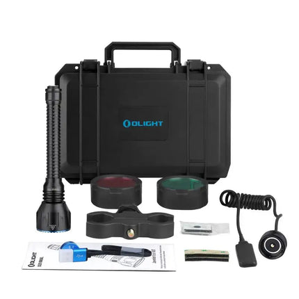 LIGHTING - OLIGHT JAVELOT TURBO HUNTING KIT - 1300M + SCOPE MOUNTED SPOTLIGHT Shoalhaven Shooting