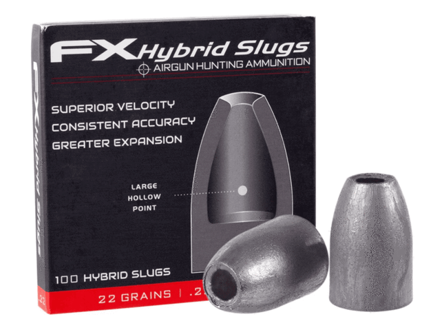 FX HYBRID SLUG 22CAL 22GR 100RND PKT