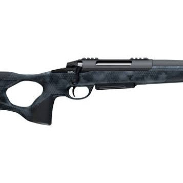 FIREARMS - SAKO S20 HUNTER POLYFADE HEXAGON BLACK ROCK CAMO CERAKOTE FLUTED 308WIN 24" MT D18 Shoalhaven Shooting