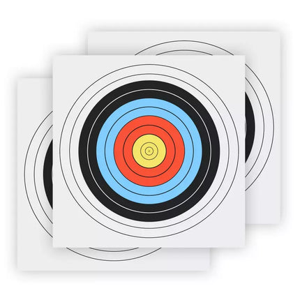 These targets are perfect for archers of all skill levels, providing a clear and accurate aiming point to help improve your shooting accuracy.
