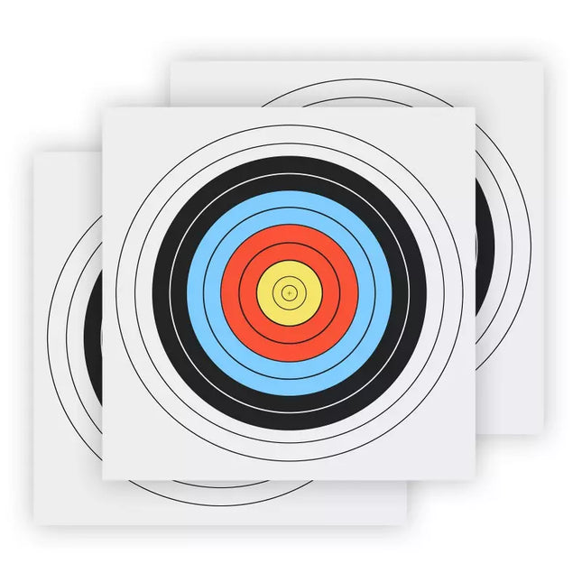 TARGETS - MOSSY OAK ARCHERY TARGET PAPER 10 RING 3 PACK Shoalhaven Shooting