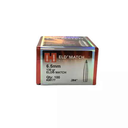 HORNADY PROJ .308 30CAL 168 GR ELD-M MATCH BULLETS 100 PACK