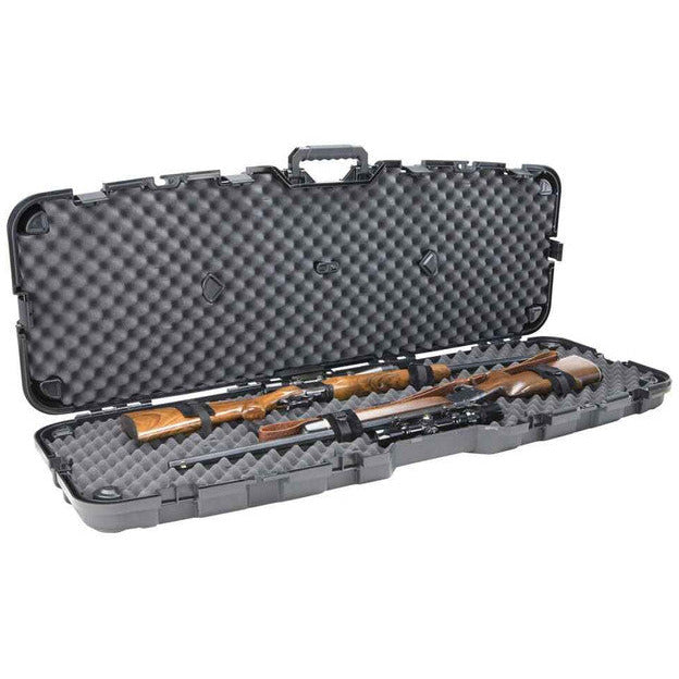 SHOOTING ACCESSORIES - PLANO PRO-MAX PILLARLOCK DOUBLE GUN CASE - BLACK Shoalhaven Shooting